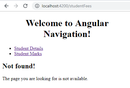 Wildcard Routing And Path Matching In Angular
